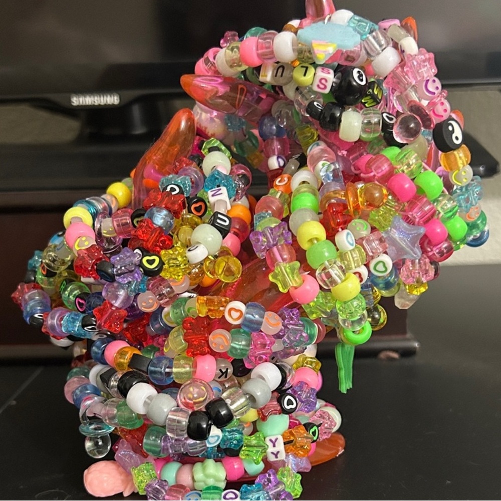 RAVE KANDI EDC EDM BLIND GRAB SET OF 10 VARIOUS COLORS SIZES